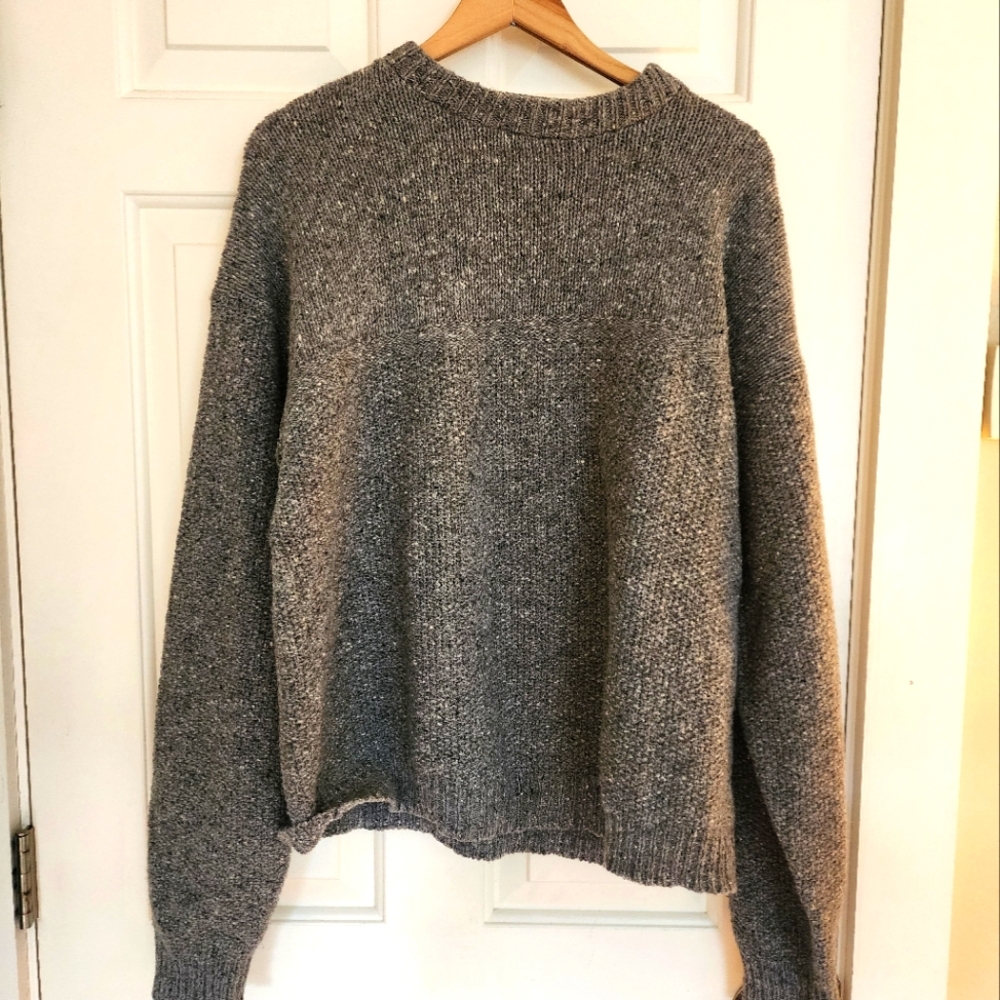 Men's Wool Crewneck Sweater